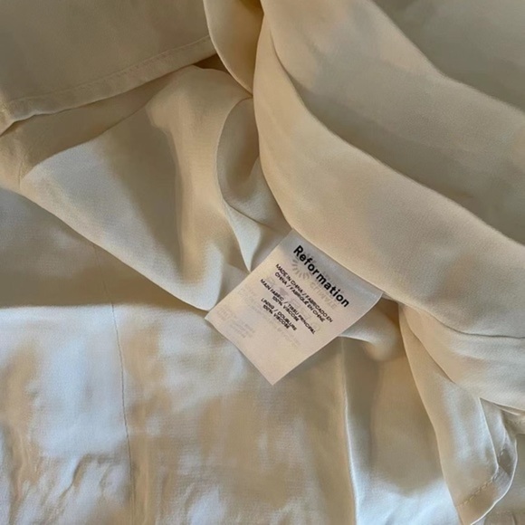 Reformation Nikita Dress in Ivory *NEW* - Picture 7 of 7